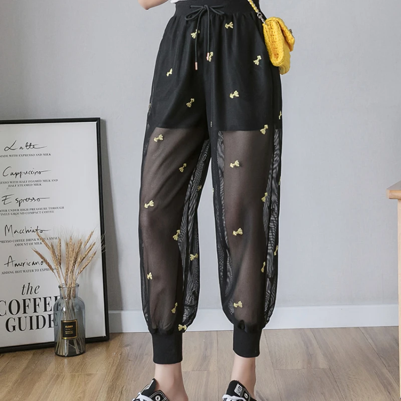 Женские сетчатые брюки ZZYSCFPSYFAH