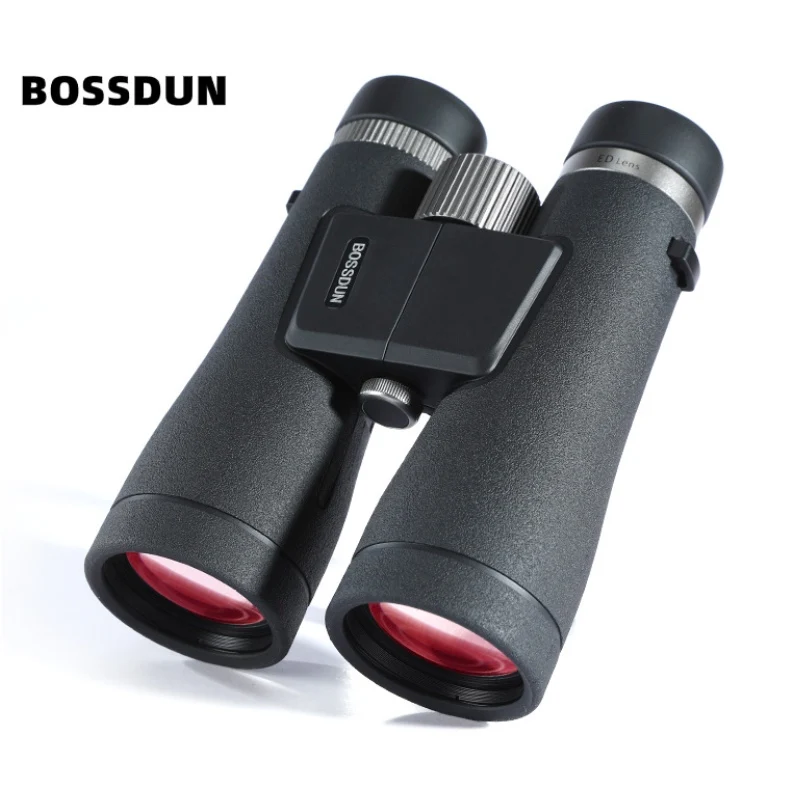 Bossdun 8x42 10x42 10x50 12x50 ED Бинокль для крыши Telescope FMC Bak4 водонепроницаемый противотуманный для наружного матча охоты туризма путешествий