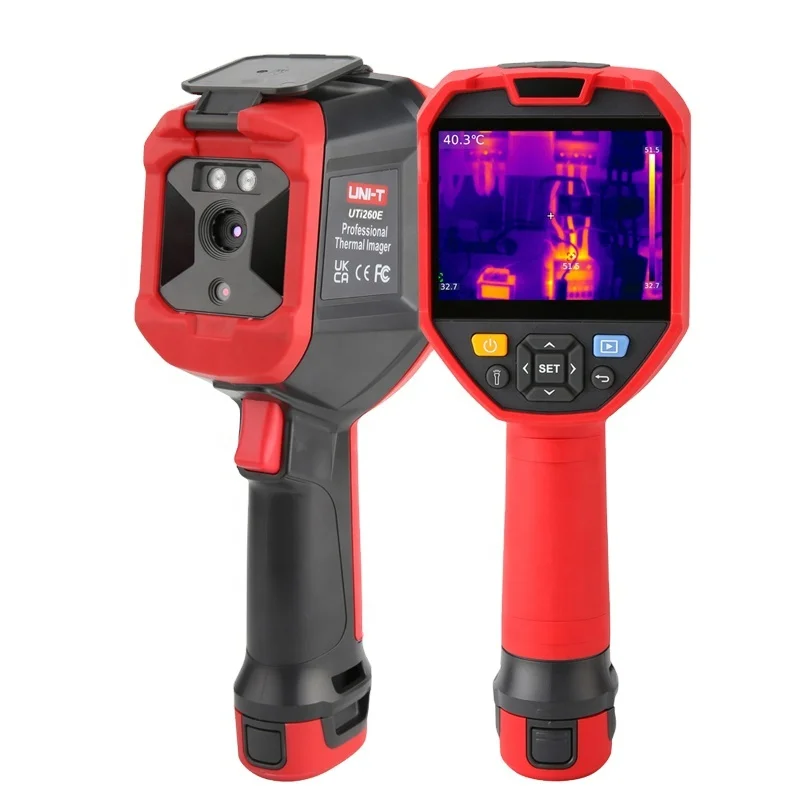 

UTi260E Infrared Thermal Imager Camera IR Resolution 256x192 for PCB Circuit Industrial and Floor Heating Testing Thermal Imager