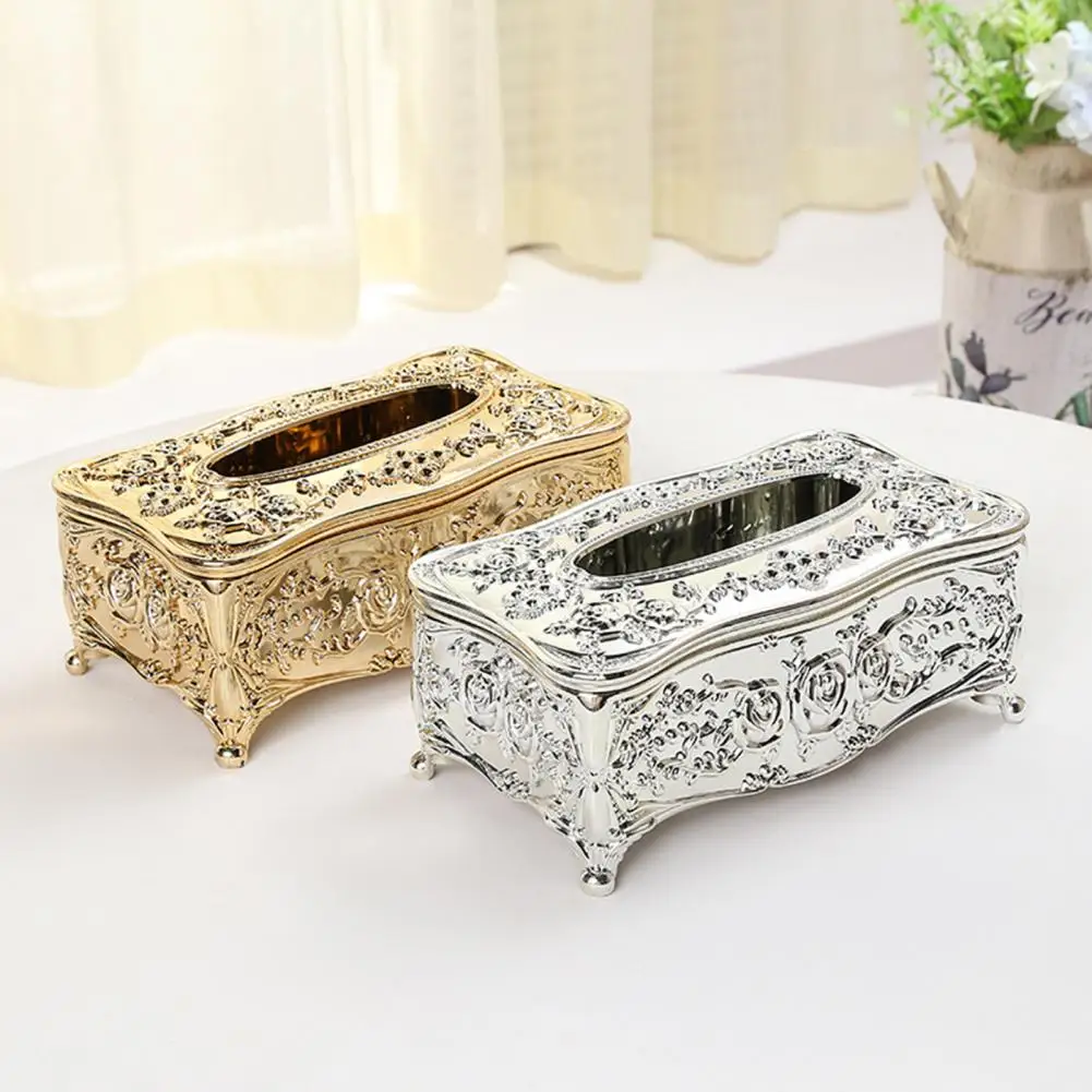 Коробка для салфеток Прочный простой чехол без запаха Контейнер заусенцев с