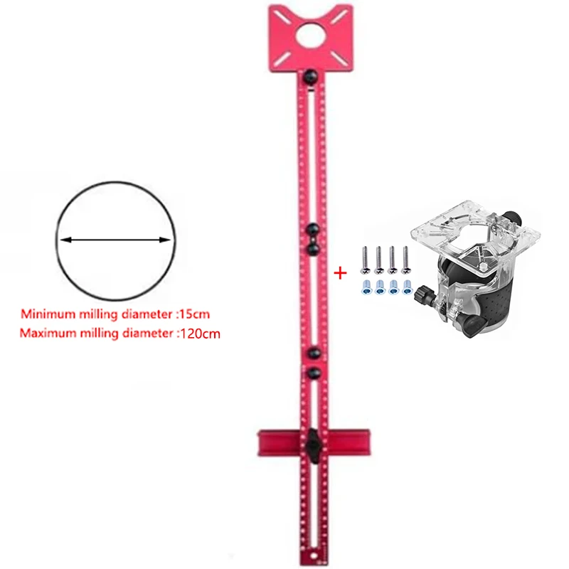 

Фрезерный диск 4-в-1 для круговой резки из алюминиевого сплава