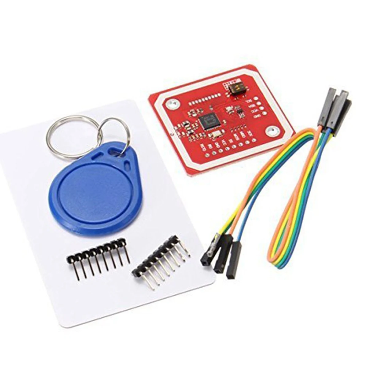 

PN532 NFC NXP RFID Module V3 Kit Near Field Communication Reader Module Kit I2C SPI HSU with S50 White Card Key Card