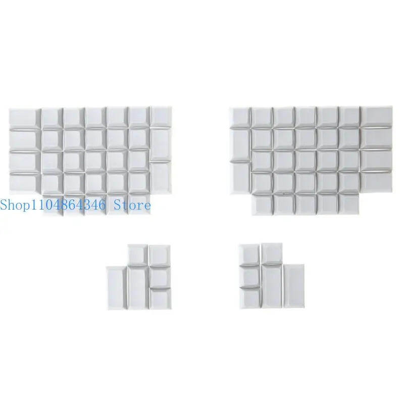 Фото 652F 76 клавиш PBT Keycap Профиль DSA без гравировки для крышки клавиатуры для переключателя Ergodox MX №1