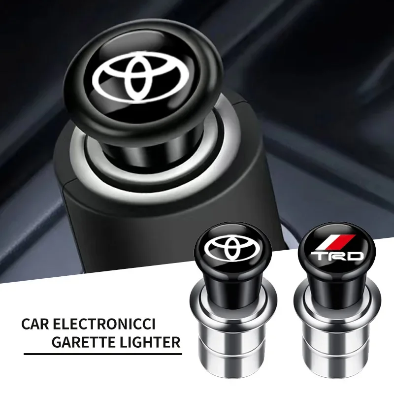 2025 для Toyota TRD автомобильный интерьер прикуриватель вилка питания эмблема