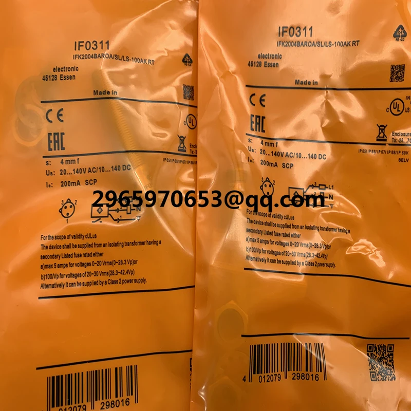 Новый датчик для бесконтактного переключателя IF6074 IF6042 IF6046 IF6043 IF6045 IF0300 IF0301 IF0311 IF0312