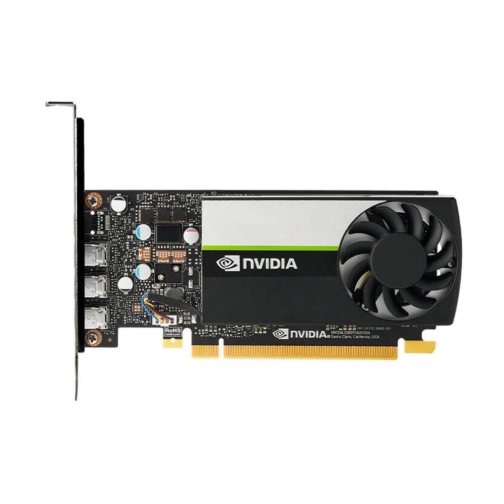 

Quadro T400 4GB GDDR6 Graphics Card 4GB GDDR6 PCIe 3.0 x16 3Mini DP 30W Graphics Card