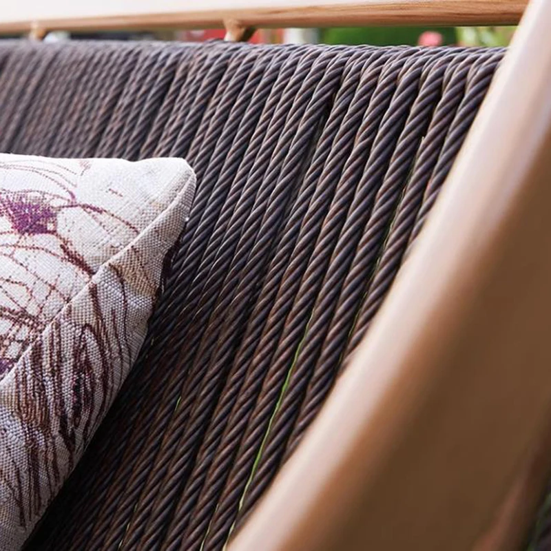 Роскошные Подвесные качели для патио Вибрирующая терраса шезлонг сада