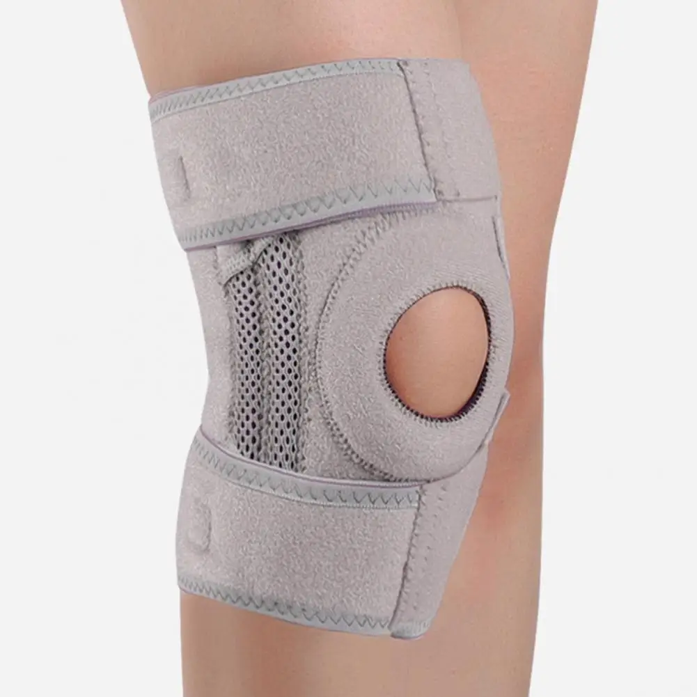 

Convenient Knee Support Sweat-absorbent Soft Texture Relieve Meniscal Tear Knee Support Knee Pad Knee Brace 1Pc