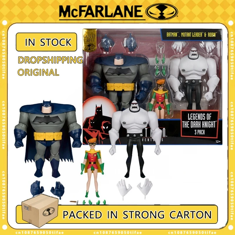 Mcfarlane Toys Batman &amp Mutant Leader Robin (Legends Of The Dark Knight) Фигурки оригинальная модель Коллекция