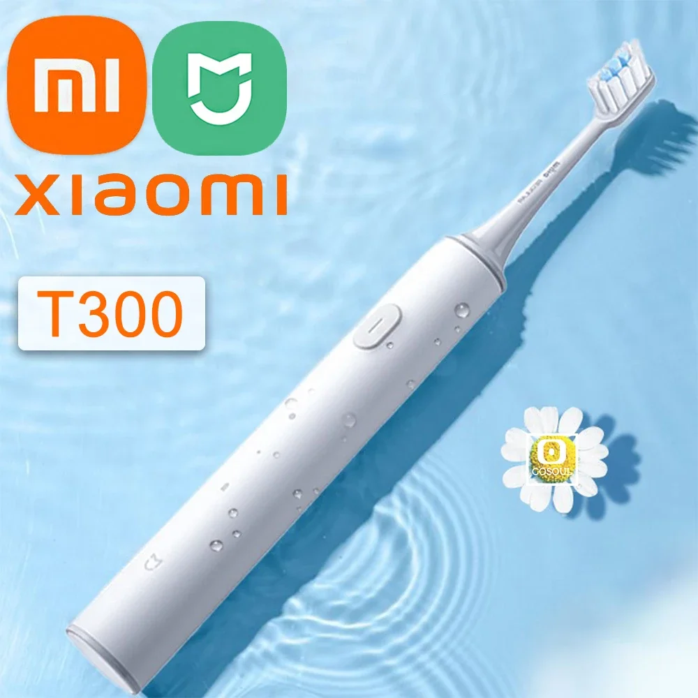 

Original Xiaomi Mijia T300 Sonic Electric Toothbrush Mi Smart Electric Toothbrush 25 day High Frequency Vibration Magnetic Motor