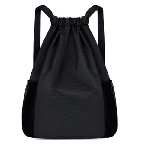 Серый нейлоновый легкий вместительный сетчатый рюкзак, женский ремень на шнурке, оригинальная женская сумка, нишевая трендовая сетка