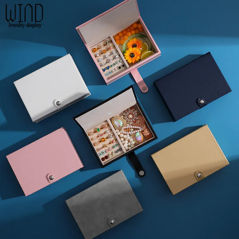 Портативные витрины для ювелирных изделий в форме книжки дорожный контейнер