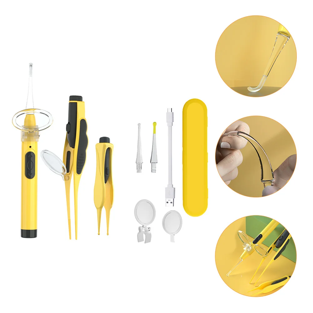 

Ear Wax Pick Magnifierremoval Light Digging Cartoonsteel Stainless Spoons Baby Excavator Kit Spoon Cleaner Earwax Tool Earpick