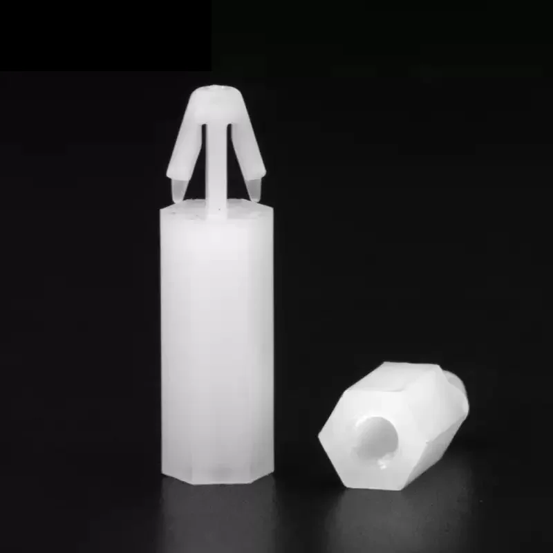 M3 M4 Белый нейлоновый дистанционный винт для печатной платы вставной пост