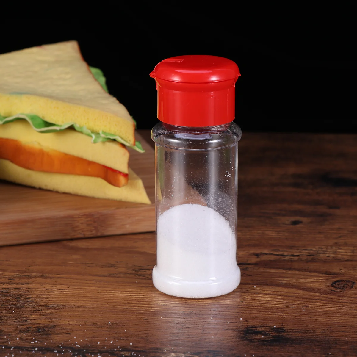 

Plastic Bottles Jars Shaker Containers Empty Seasoning Jar Bottle Storage Shakers Lids Pepper Container Glitter Set Tins Sealed