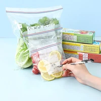 2022 sealed storage bag household self sealing thickened double layer reusable food preservation