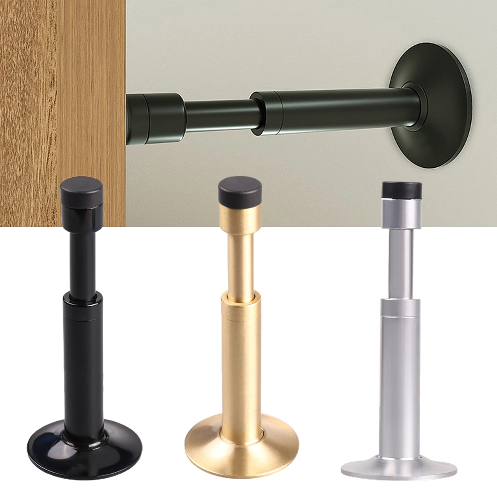 

Hydraulic Buffer Door Stopper Floor Door Stops Wall-Mounted Bumper Non Punch Wall Protector Door Stoppers Door Hardware