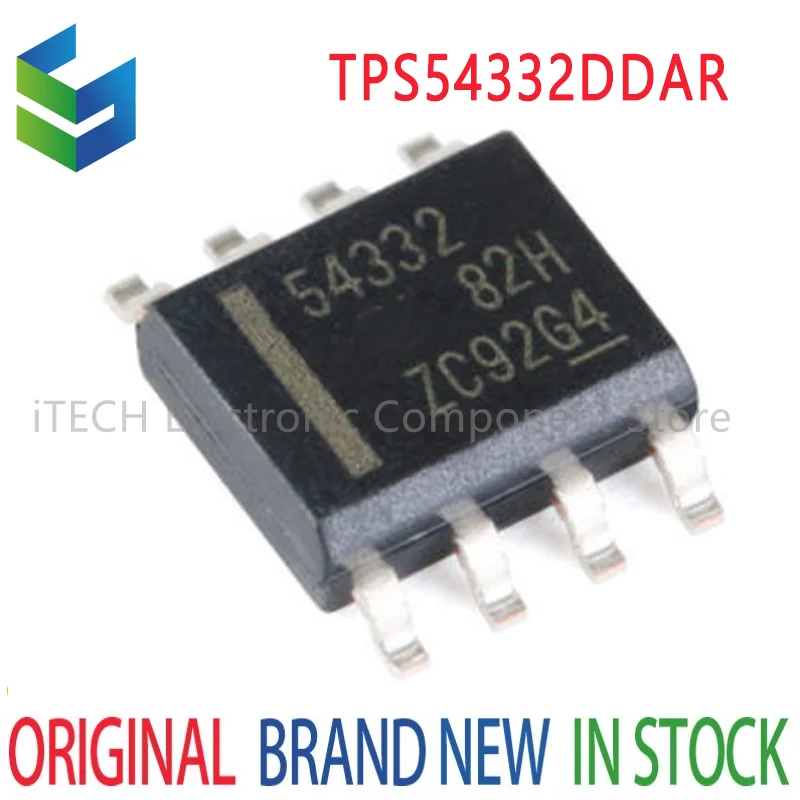 10 шт./партия TPS54332 TPS54332DDAR TPS54332DDA 54332 SOP-8 3.5A, 28 В, 1 МГц, понижающий преобразователь постоянного тока/постоянного тока с IC эко-режимом