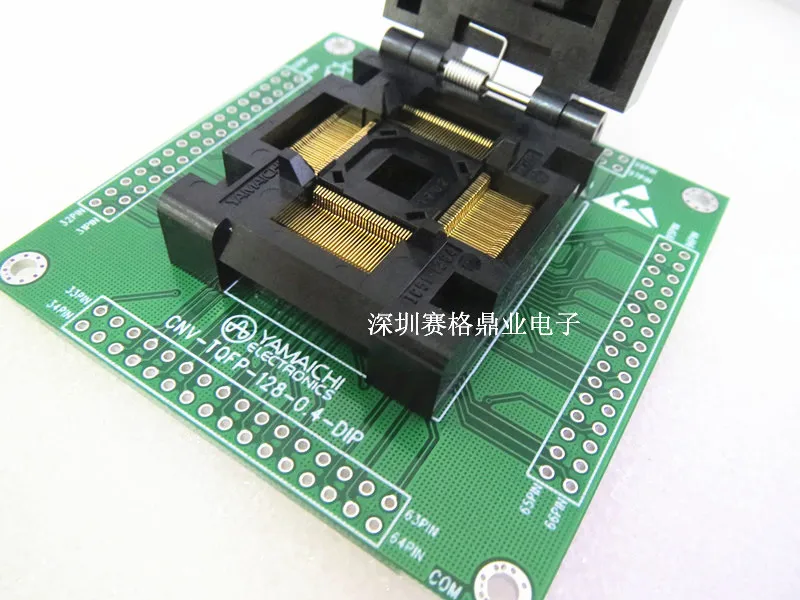 

LQFP128 IC51-1284-1702 TQFP128/DIP128 test socket