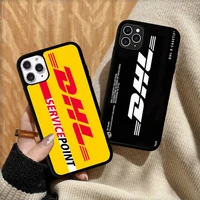 dhl express 50th anniversary phone case silicone pctpu case for iphone 11 12 13 pro max 8 7 6 plus x se xr hard fundas