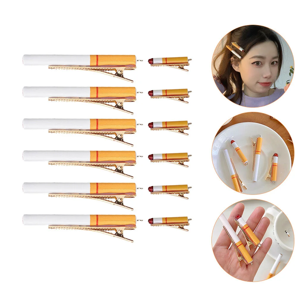 

Issue Card Fun Hair Clips Funny Hair Gems For Women Duckbill Women Hairpin Accessory