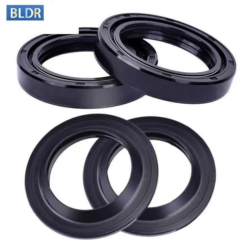 

50x70x12 50*70*12 50 70 12 Motorbike Front Shock Suspension Fork Damper Oil Seal and 50 70 Dust Seal Cover