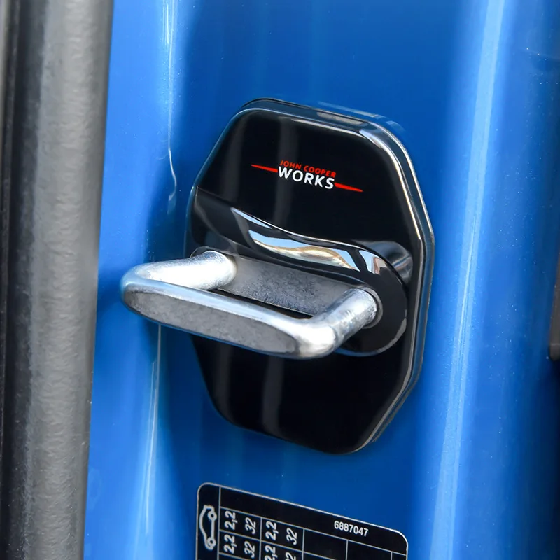 Автомобильный Стайлинг крышка дверного замка автомобильная Защитная Пряжка