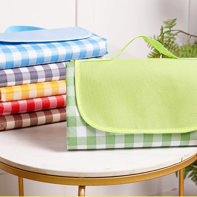 

Picnic Mat Spring Outing Waterproof Mat Picnic Cloth Outdoor Portable Waterproof Grass Picnic Mat Picnic Thickening INS Wind