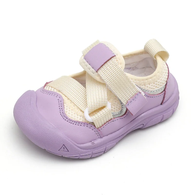 

MODX New Summer Baby Sandals Mesh Breathable Toddler Kids Shoes Sport Closed Toe Rubber Sole Infant Shoes For Boys Beach