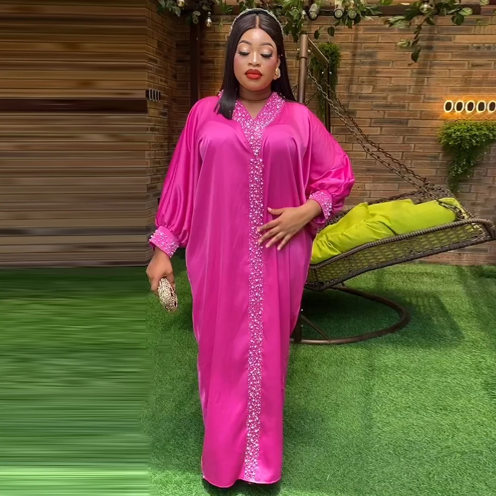 Мусульманский модный хиджаб Дубай Abaya длинные платья для женщин ИД Рамадан