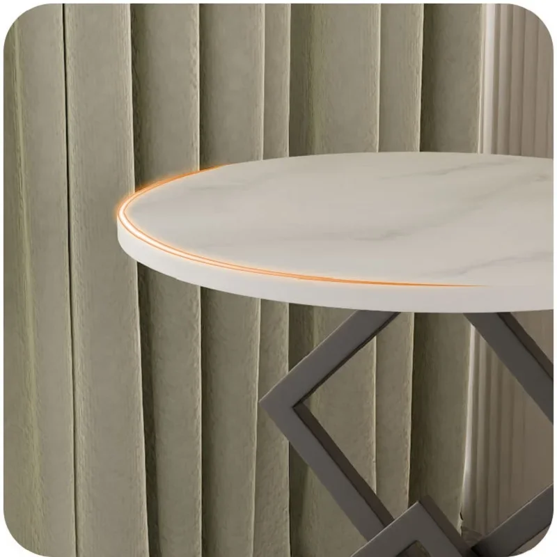 Круглый журнальный столик современный чайный для гостиной офисного стола