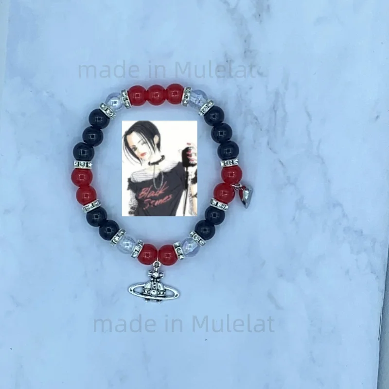 2 шт. Набор браслетов для пары на магните с бусинами