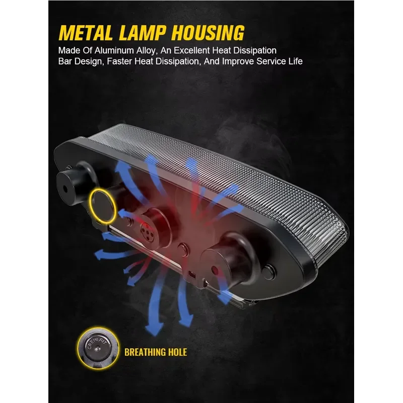 Светодиодные задние фонари i MS-0609YFZ450 для YFZ450 2006-2009, Raptor 700, светодиодный задний фонарь для квадроцикла, освещение для ATV (art.: 3920daad0eef0) - 3920daad0eef0