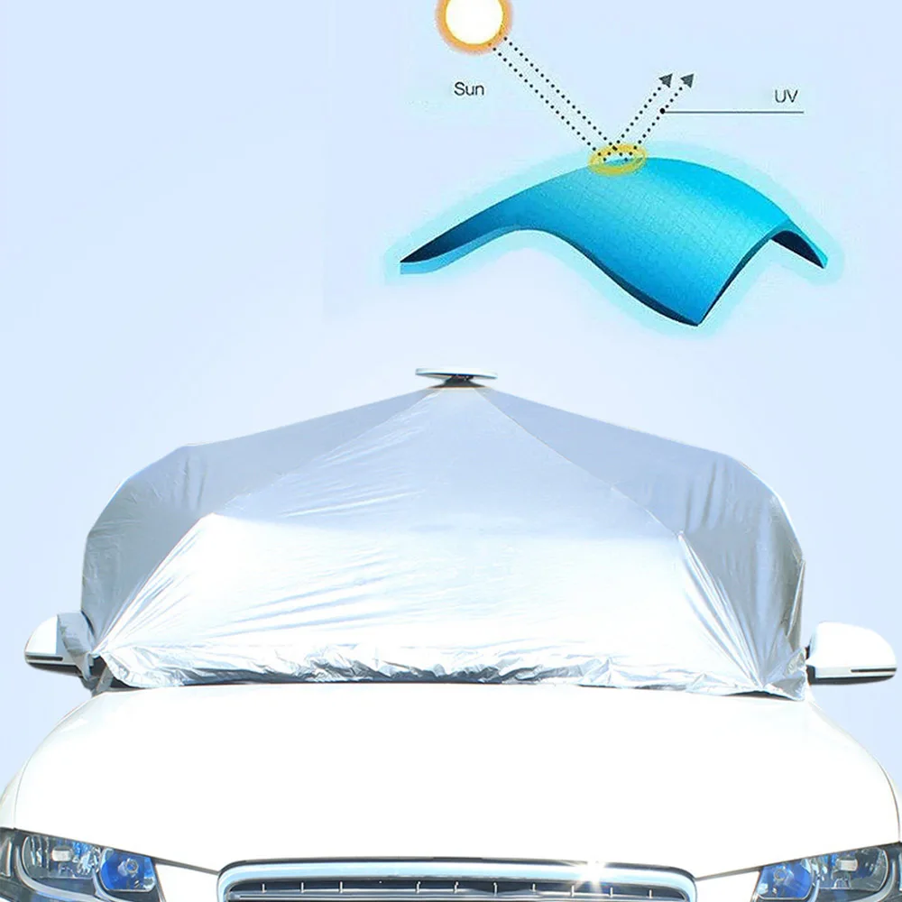Полностью автоматический зонт от солнца для автомобиля с дистанционным