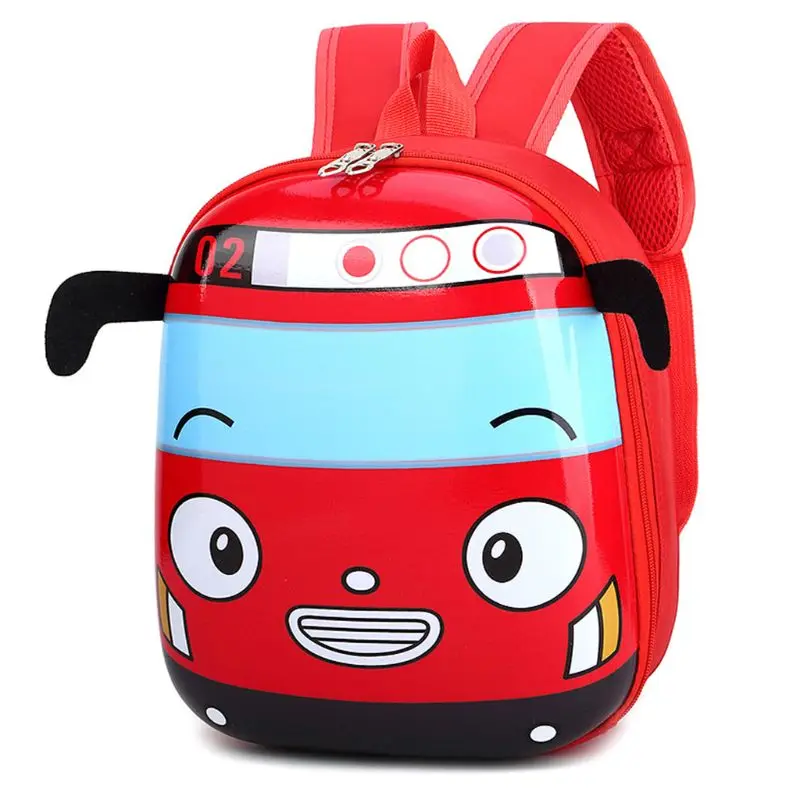 

Cute Favorable Schoolbags Children Kid's Cartoon 3D Car Shape School Backpack Kindergarten Bookbag for Boys Girls Child's