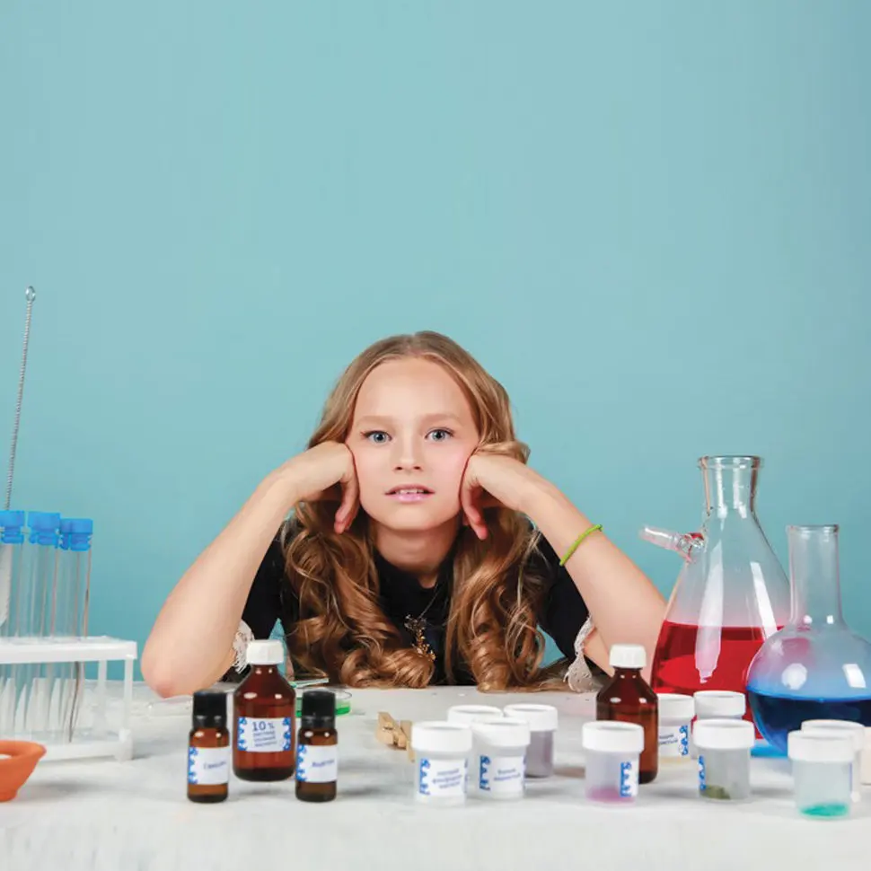 Set for experiments intellectico of Professor Nicolas miracles chemistry 847 t-000050983 | Спорт и развлечения