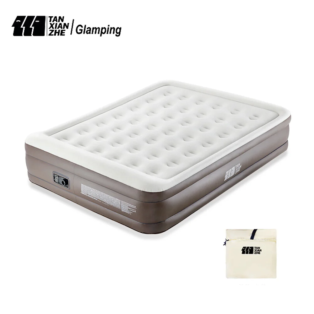 

TANXIANZHE Inflatable Bed Lazy Air Cushion Bed Outdoor Camping Tent Mattress Heighten Double Air Cushion Moisture-proof Cushion