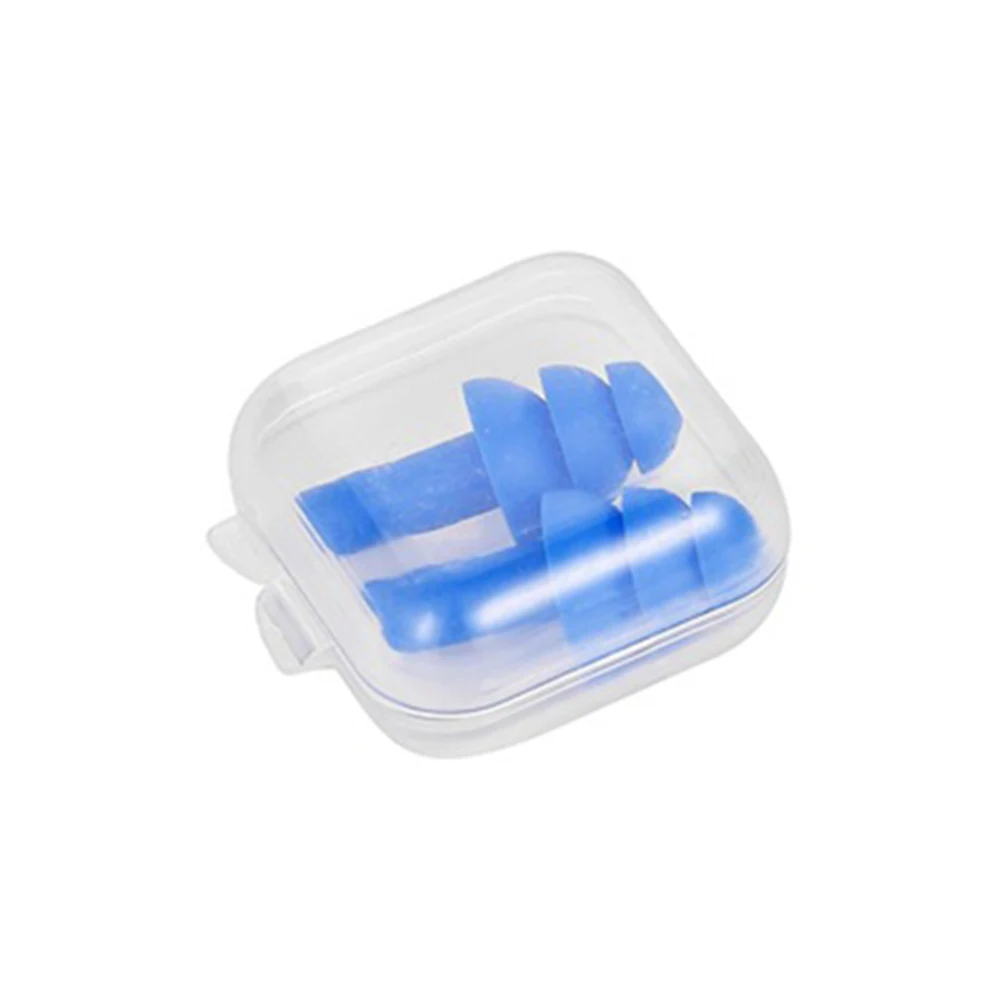 

Swimming Earplugs Case Protective Prevent Water Protection Ear Plug Waterproof Soft Silicone Water Sports Swim Dive Supplies