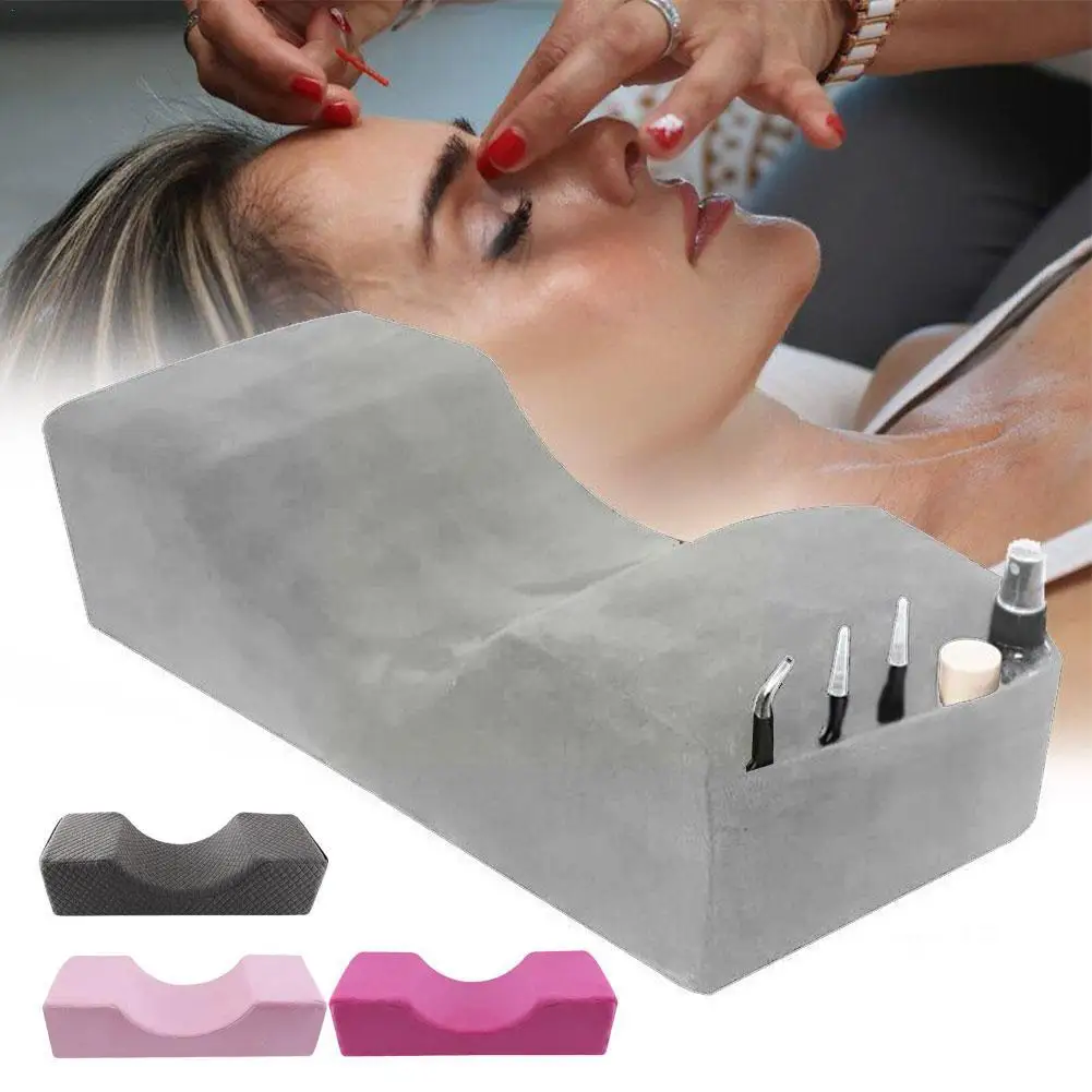 

Профессиональная подушка для ресниц, подушка для поддержки шеи, мягкая Прививка ресниц, искусственная подушка для макияжа с эффектом памяти, подушка для наращивания ресниц F5L1