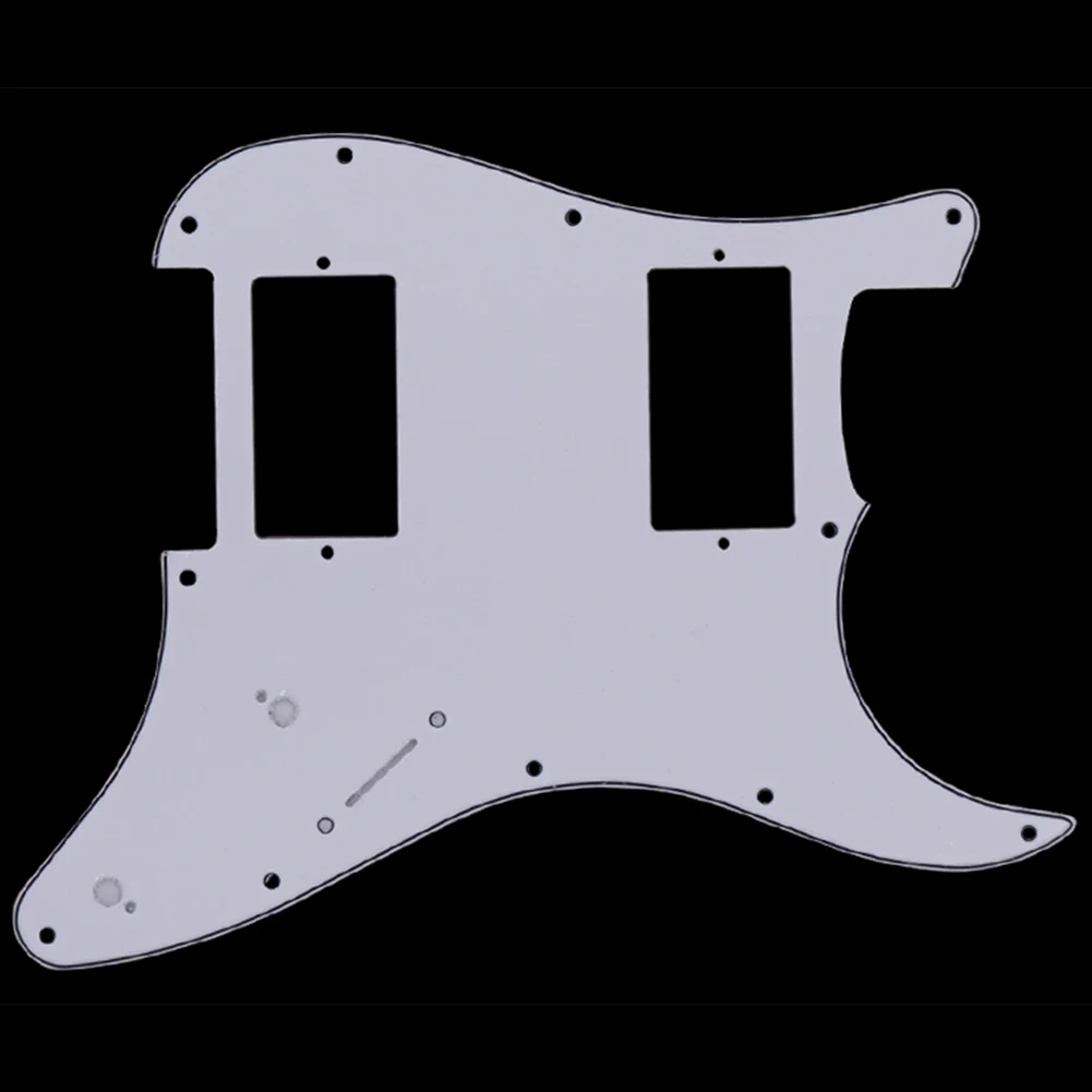 Гитарная накладка для царапин белая гитары с 11 отверстиями HH гитарная
