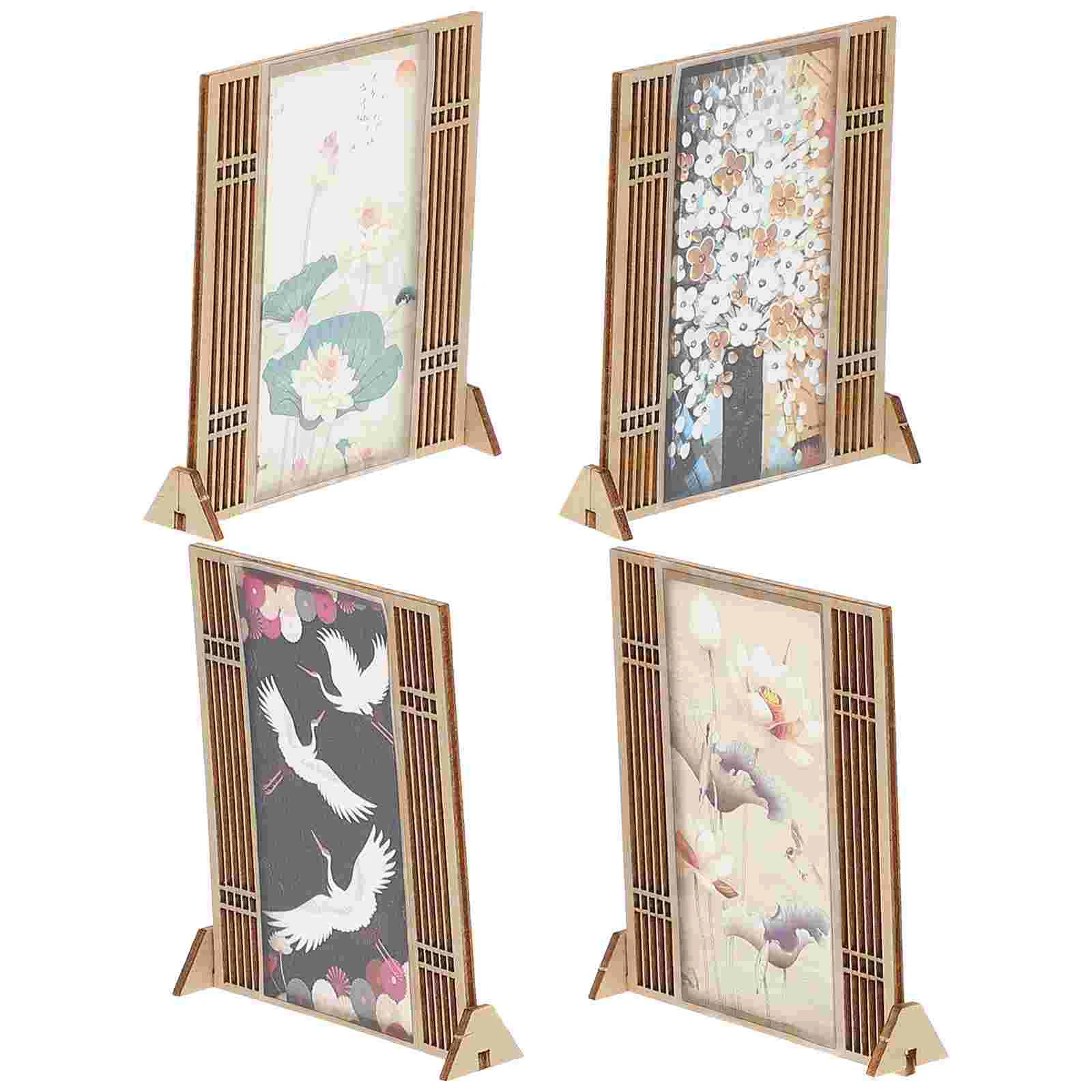 

Kids Toy Simulated Mini Screen Decor Desktop House Funny Partition Decorative Paper Stickers Children