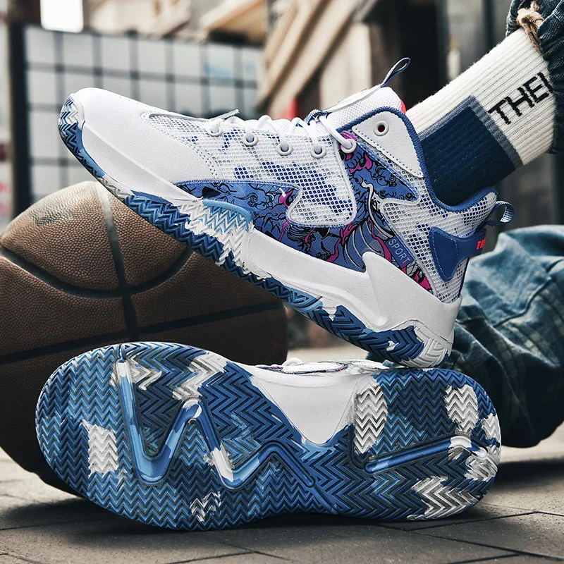 New Arrival Lightweight Basketball Shoes Men Breathable Confortable Sports Shoes Women Unisex Training Athletic Sneakers Men