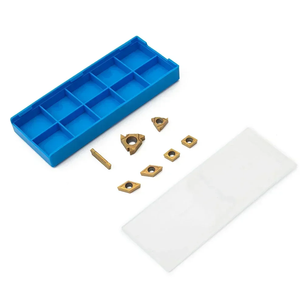 Набор твердосплавных пластин 7 шт. CCMT 060204 11IR 16ER MGMN200 DCMT 070204 Вставки для набора