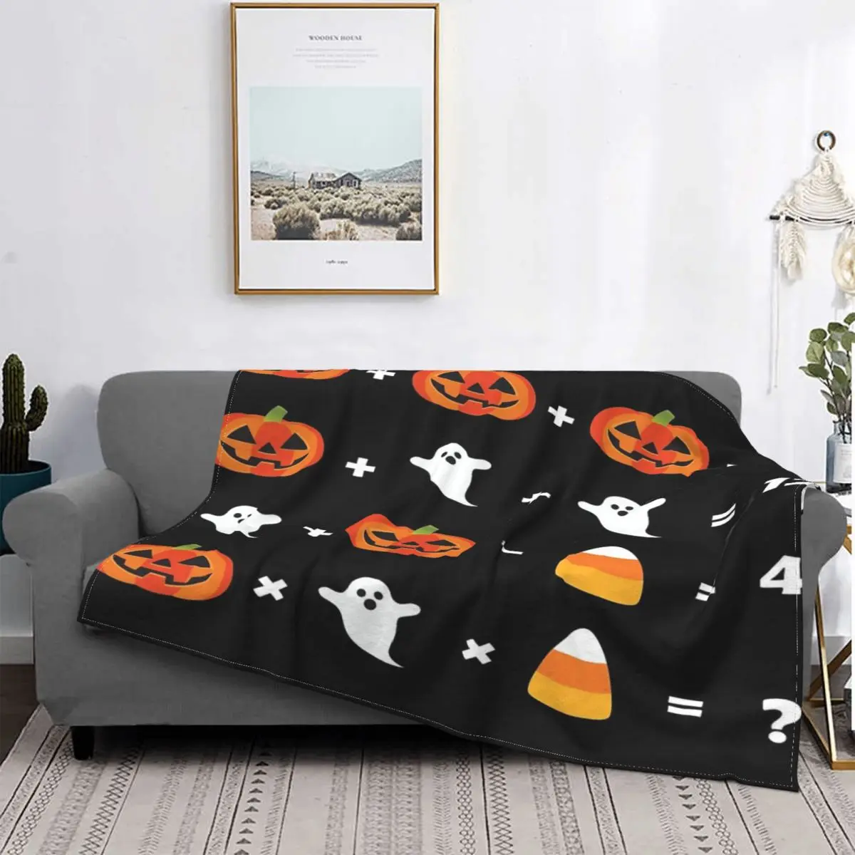 

Manta de la orden de операций на Хэллоуин 2, для cama colcha a cuadros, manta para Baby, Sudadera con capucha, manta ponder