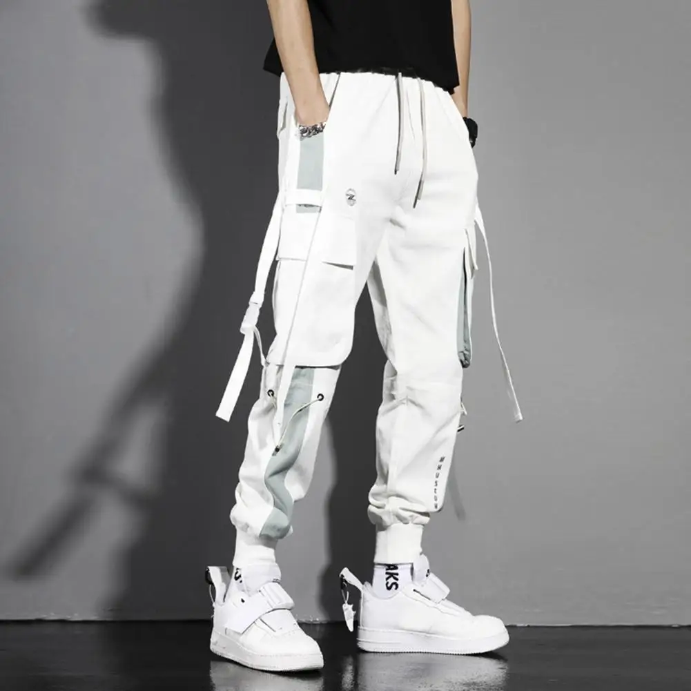 

Men Cargo Trousers Loose Fashion Sportswear Men Cargo Pants with Pocket Men Pants for Teenager