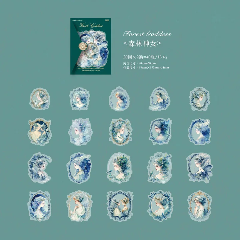 

Декоративные наклейки Mengtai 40 шт.