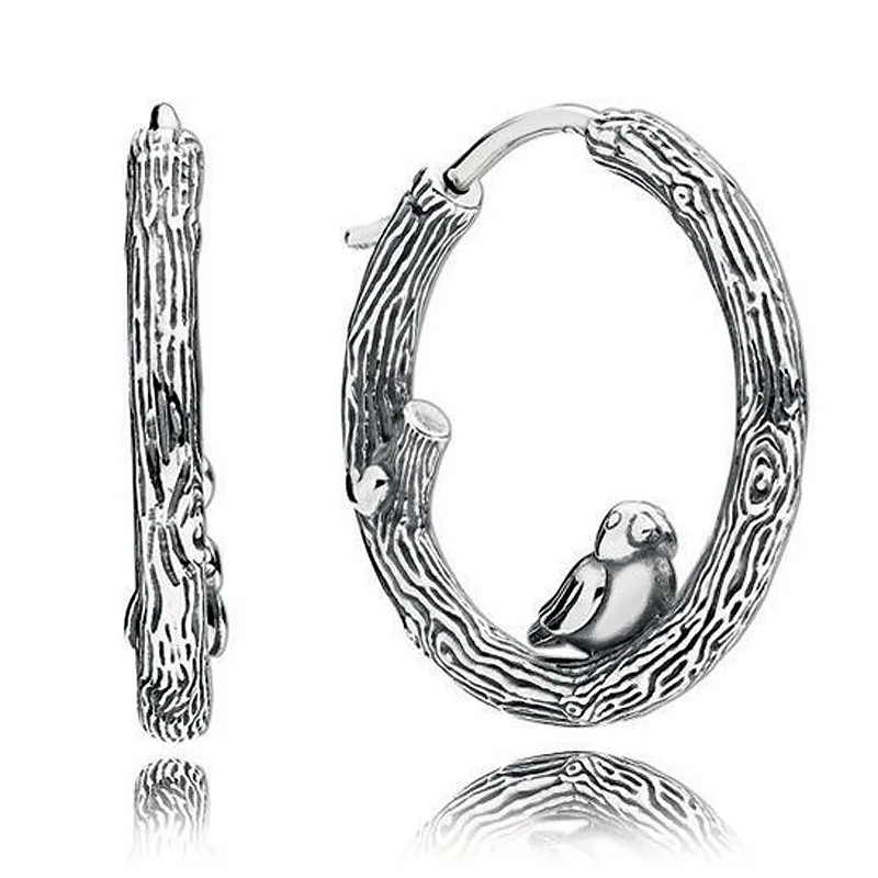 Женские серьги из серебра 925 пробы с кристаллами |