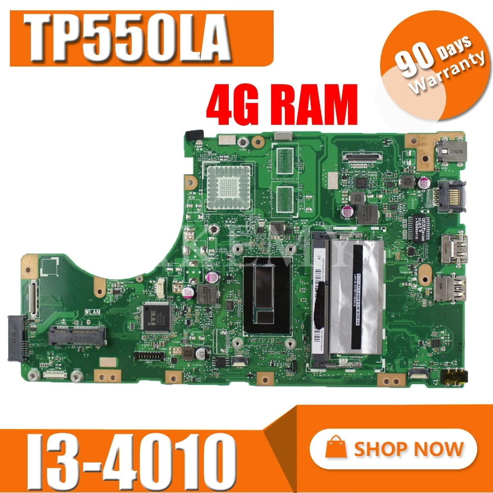 

New!SAMXINNO mainboard For Asus TP550LA TP550LJ TP550LD TP550LN motherboard 100% Tested OK I3-4010 / 4G RAM GM