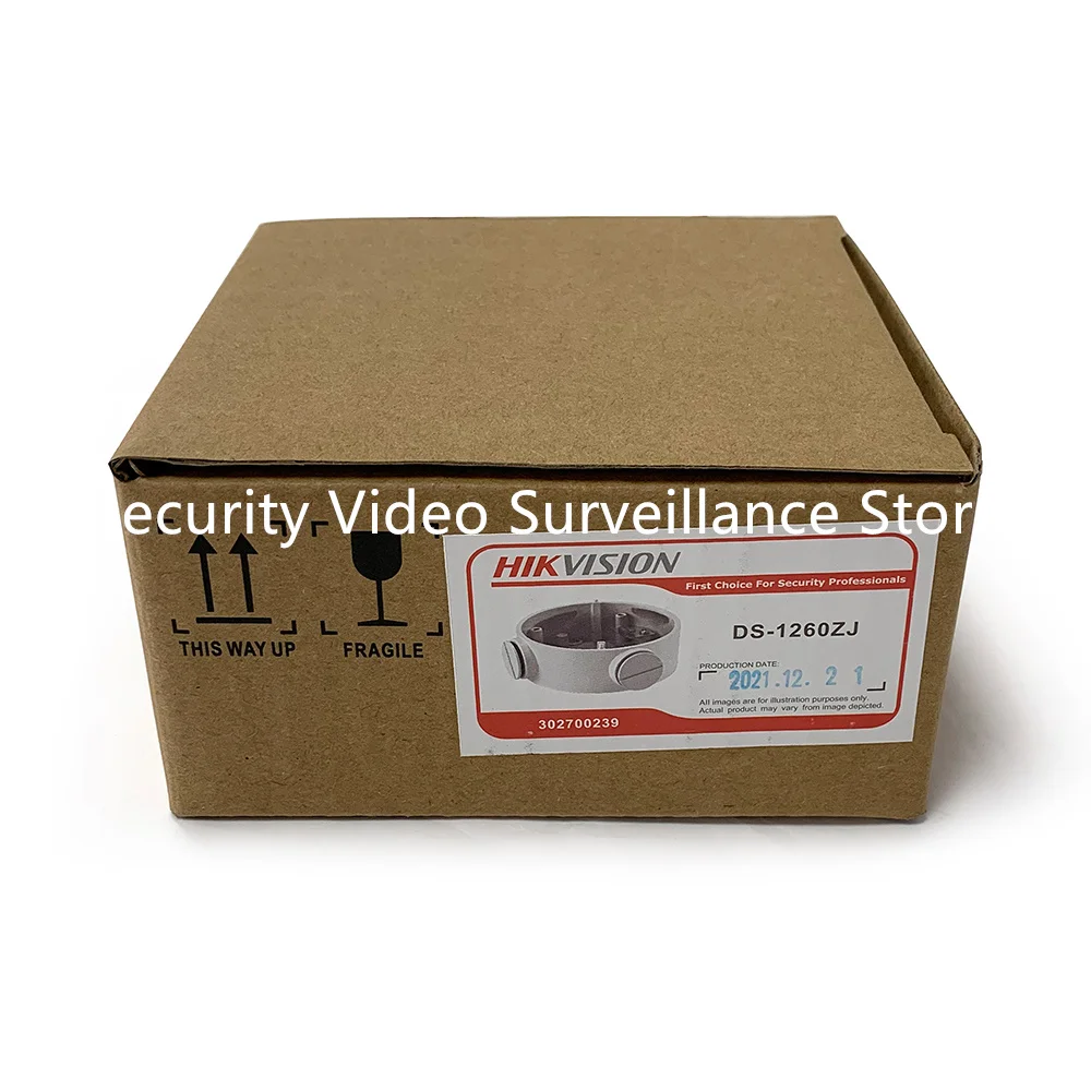 Hikvision DS-1260ZJ белая распределительная коробка из алюминиевого сплава для камер видеонаблюдения от AliExpress WW