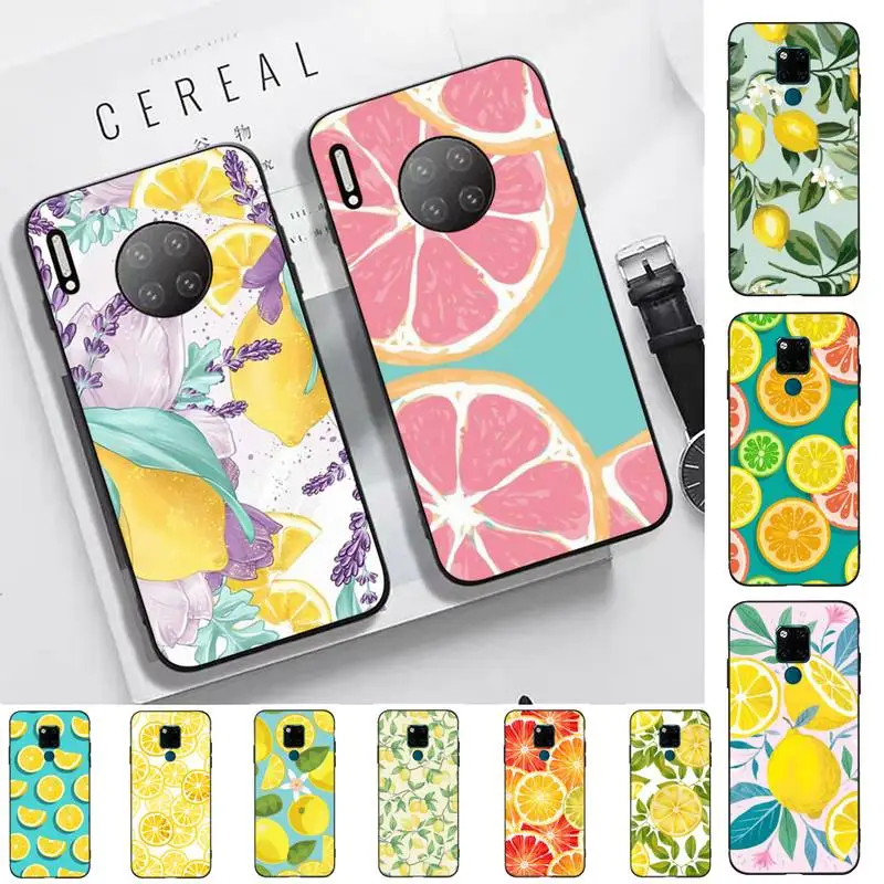 

fruit lemon Phone Case for Huawei Mate 20 10 9 40 30 lite pro X Nova 2 3i 7se